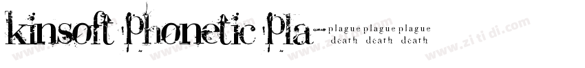 kinsoft phonetic pla字体转换